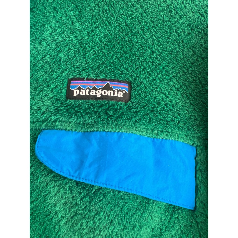 Patagonia Womens Re-Tool Snap-T Fleece Pullover Green Blue 25442 Medium Gorpcore - Picture 2 of 8